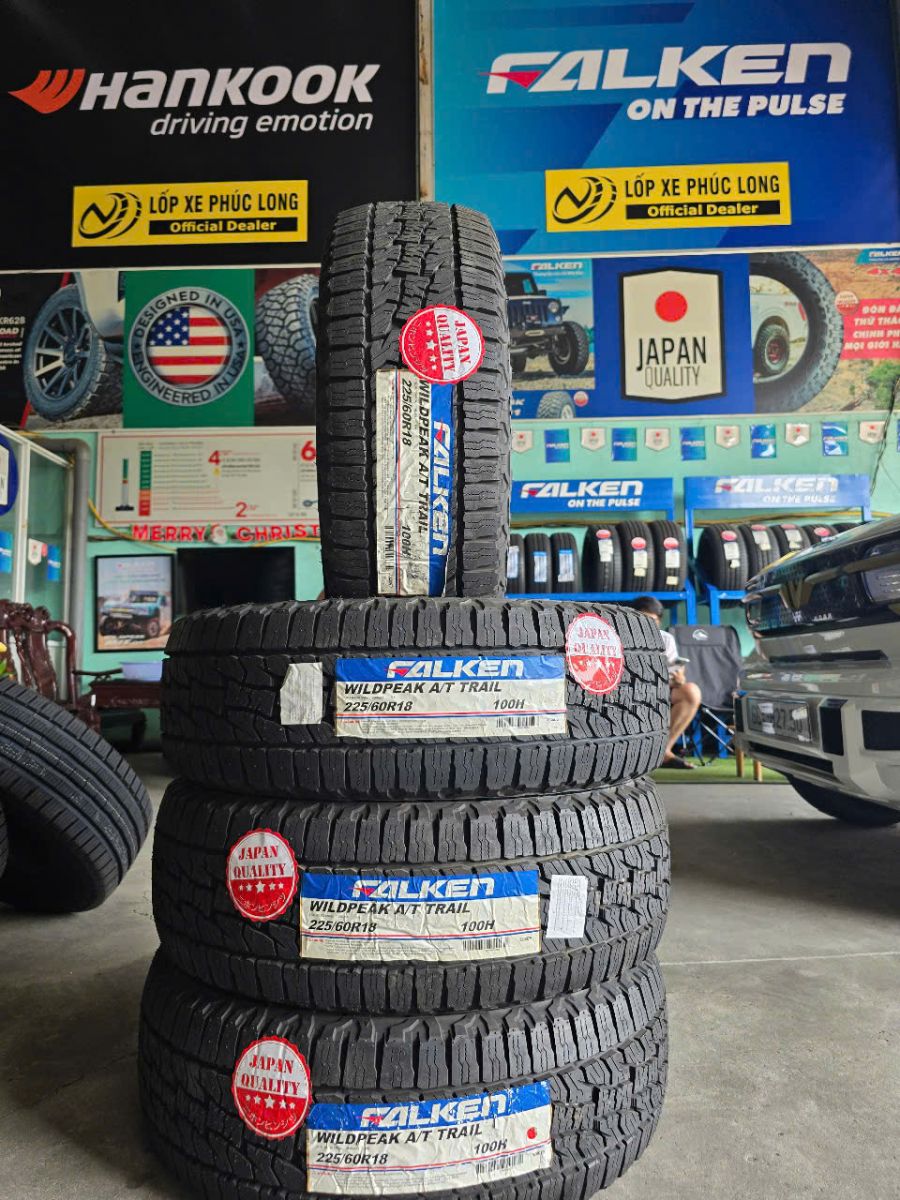 Lốp ô tô 225/60R18 Falken Wildpeak AT Trail - Lốp xe cao cấp Nhật Bản